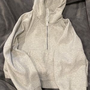 Quarter zip LuluLemon scuba hoodie